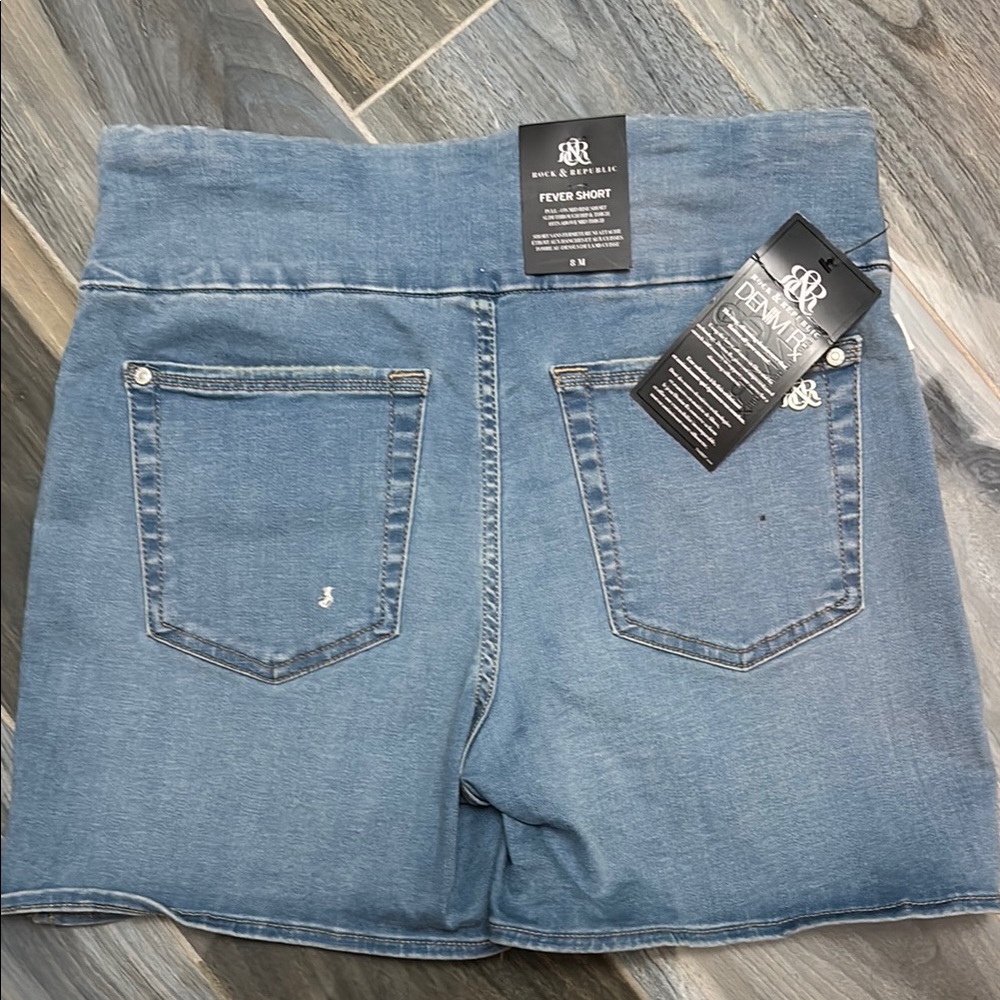 Nwt Rock & Republic High Waisted Fever Short Size 8M - Picture 7 of 11